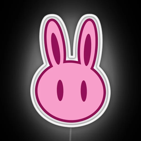 Usagi S Bunny RGB Neon Sign