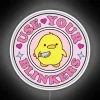 LED bumper led sign with cute funny rainbow color design