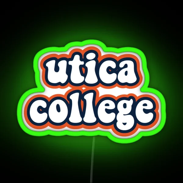 Utica RGB Neon Sign