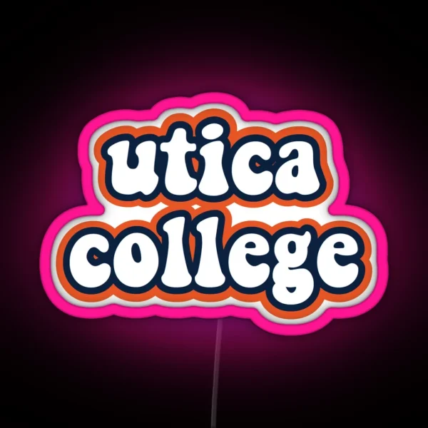 Utica RGB Neon Sign