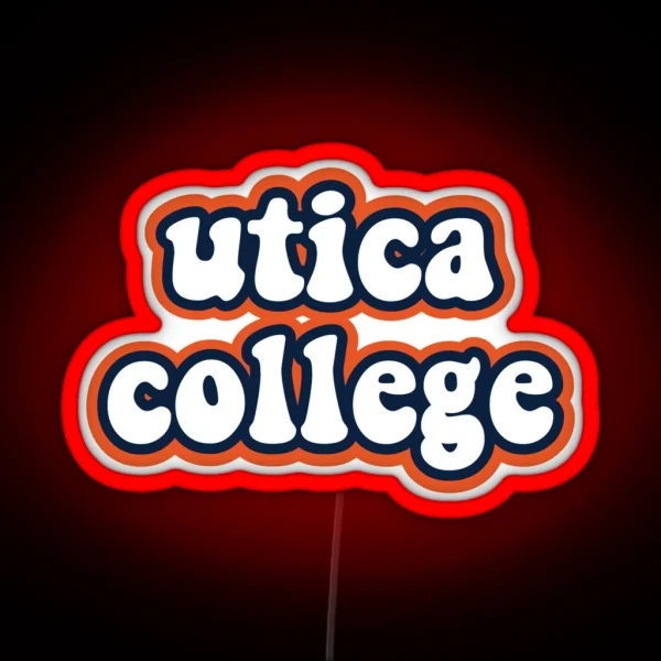 Utica RGB Neon Sign