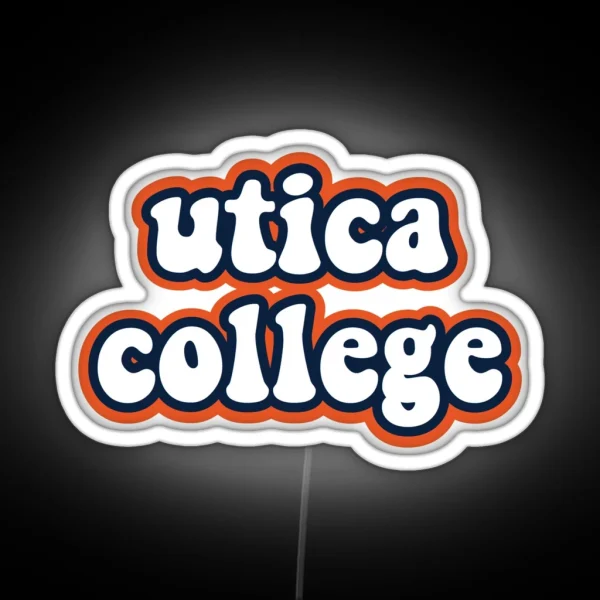 Utica RGB Neon Sign