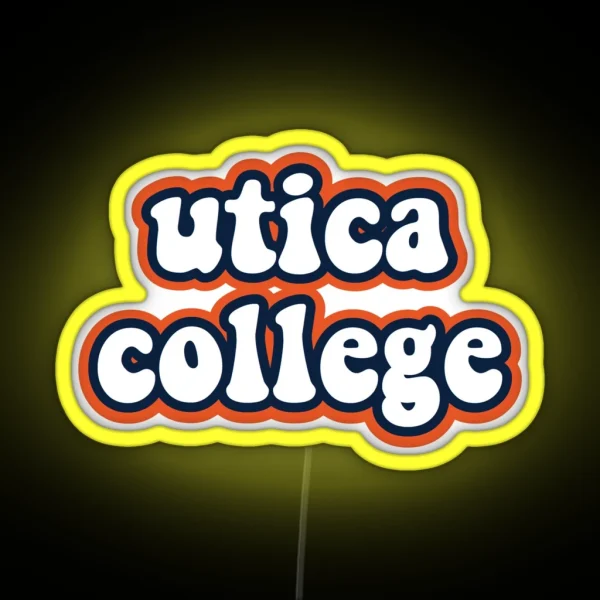 Utica RGB Neon Sign
