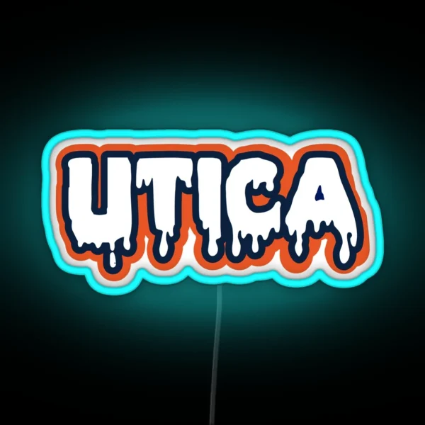 Utica RGB Neon Sign