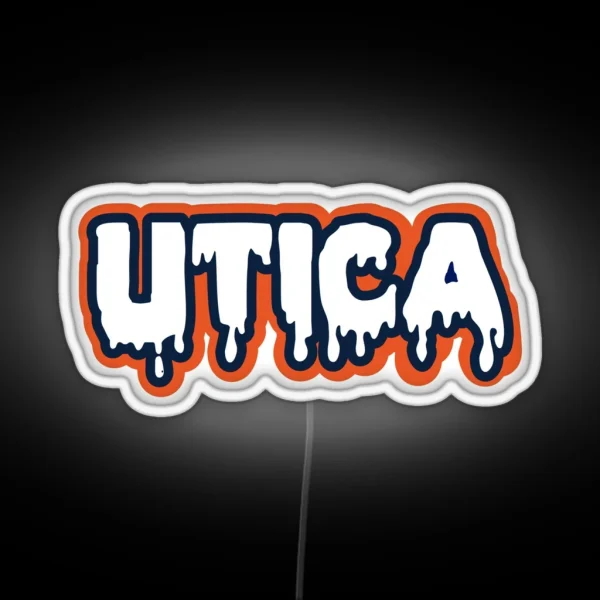 Utica RGB Neon Sign
