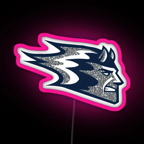 UW Stout Blue Devil RGB Neon Sign