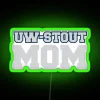 UW Stout University Spirit and Pride Customizable Neon Sign Decor