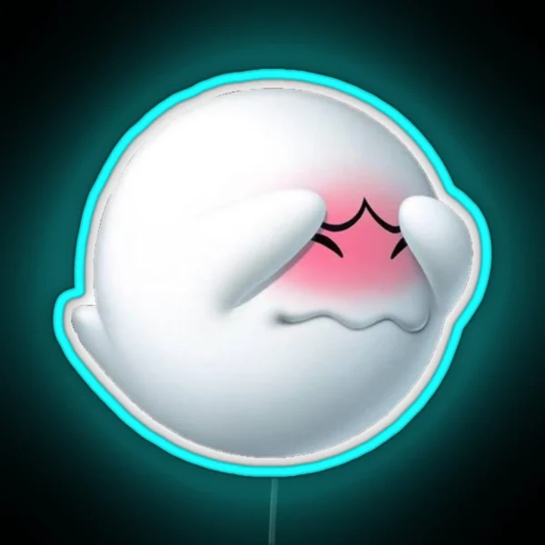 Uwu King Boo RGB Neon Sign