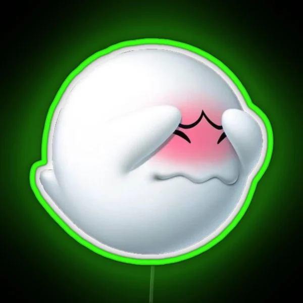 Uwu King Boo RGB Neon Sign