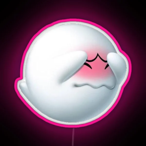 Uwu King Boo RGB Neon Sign