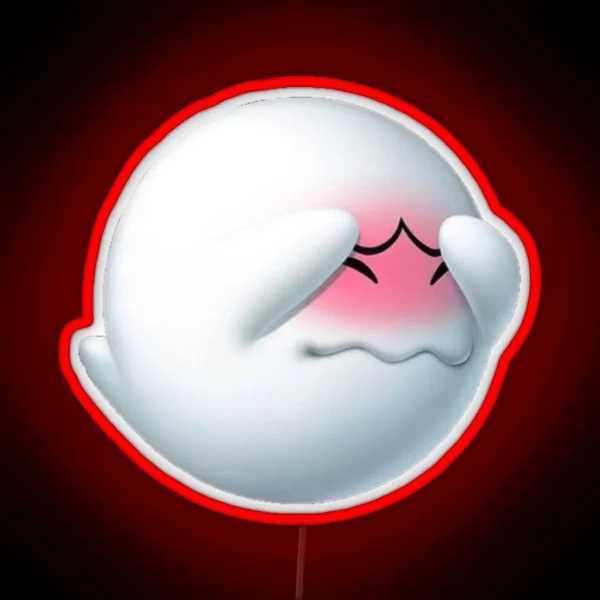 Uwu King Boo RGB Neon Sign