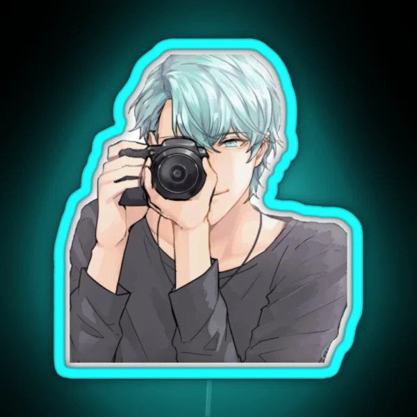 V Mystic Messenger RGB Neon Sign