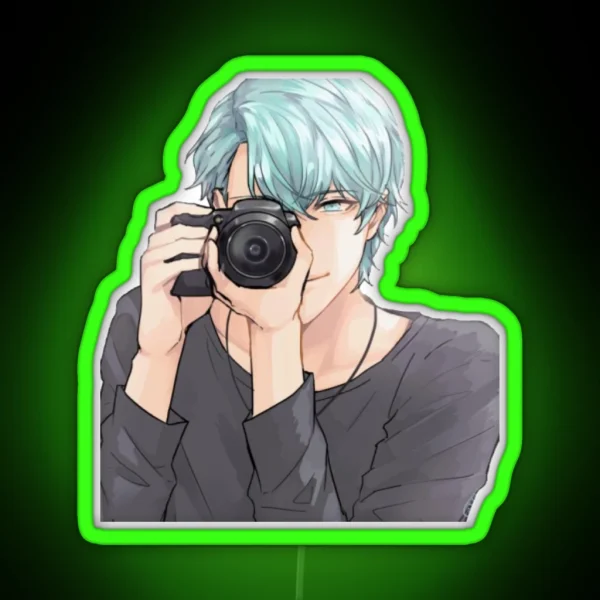 V Mystic Messenger RGB Neon Sign