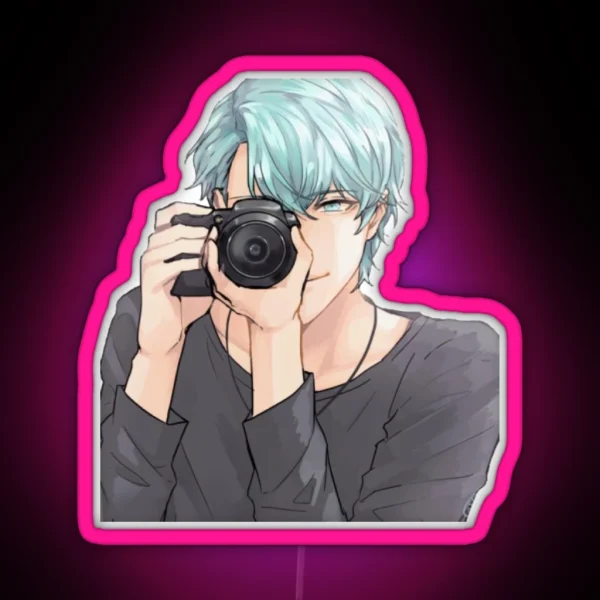 V Mystic Messenger RGB Neon Sign