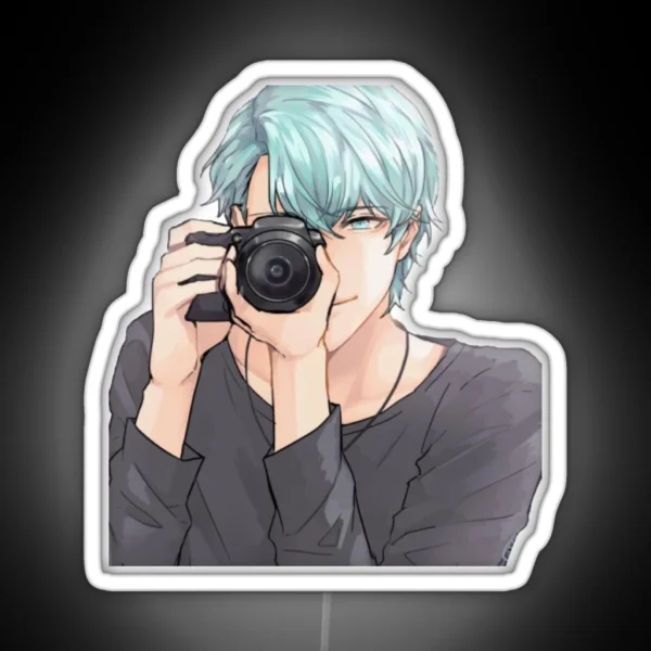 V Mystic Messenger RGB Neon Sign