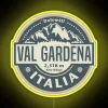 RGB LED Sign with Neon Effect from Val Gardena Italy