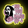 LED Scream Queen Valentine's Horror Sign with Ghostface Halloween Design
