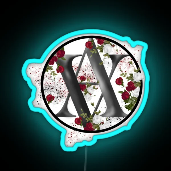 Vampire Academy Roses And Kisses RGB Neon Sign