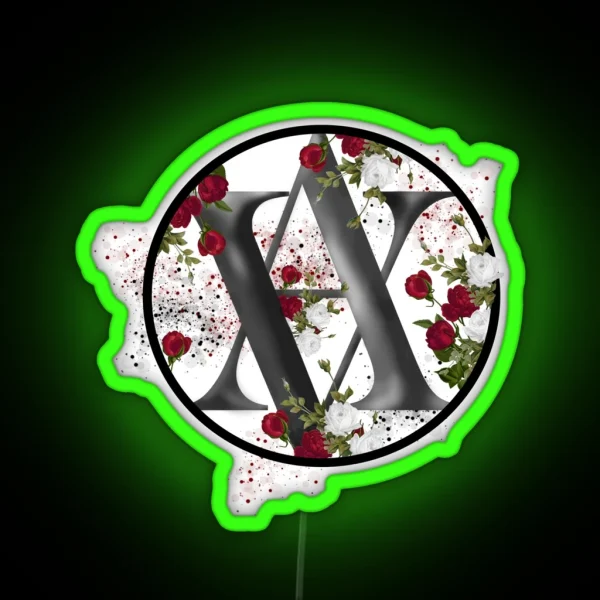 Vampire Academy Roses And Kisses RGB Neon Sign