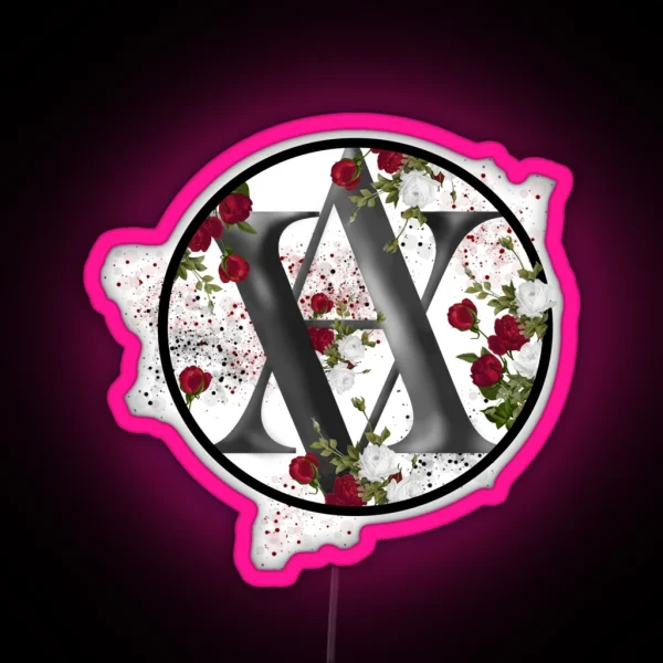 Vampire Academy Roses And Kisses RGB Neon Sign