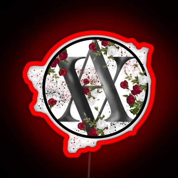 Vampire Academy Roses And Kisses RGB Neon Sign