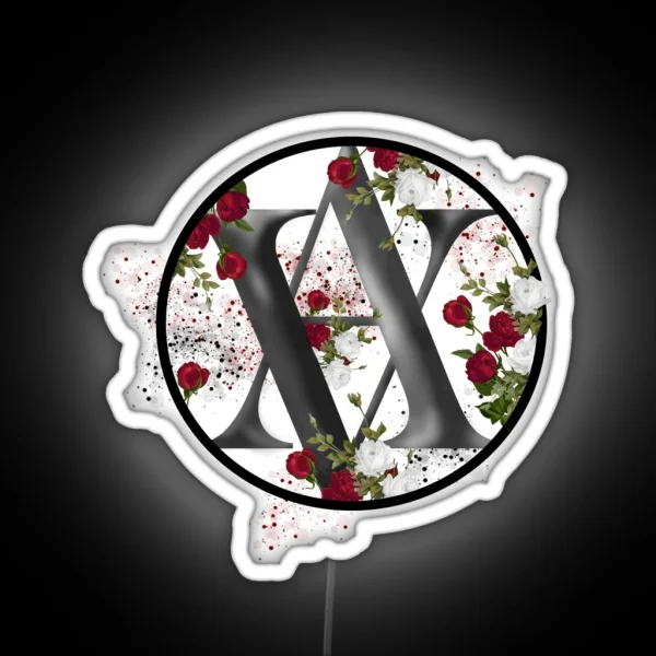 Vampire Academy Roses And Kisses RGB Neon Sign