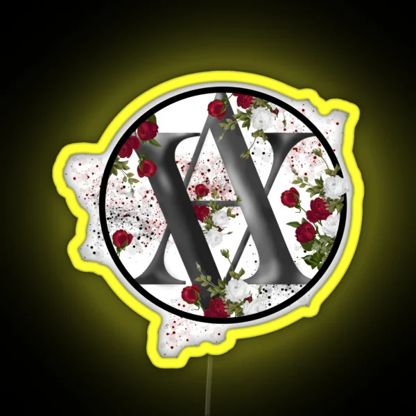 Vampire Academy Roses And Kisses RGB Neon Sign