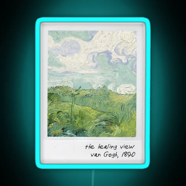 Van Gogh The Healing View RGB Neon Sign