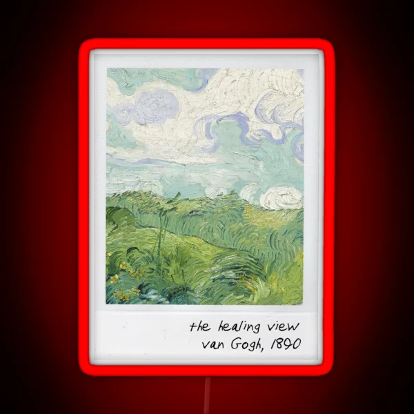 Van Gogh The Healing View RGB Neon Sign