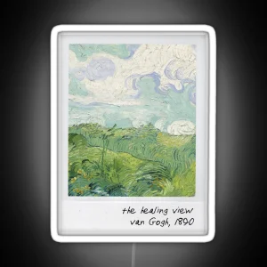 Van Gogh The Healing View RGB Neon Sign