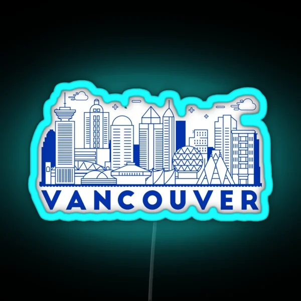 Vancouver RGB Neon Sign