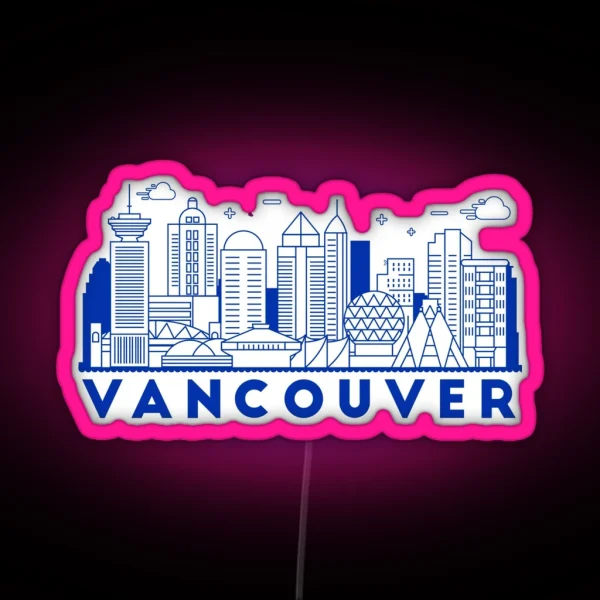 Vancouver RGB Neon Sign