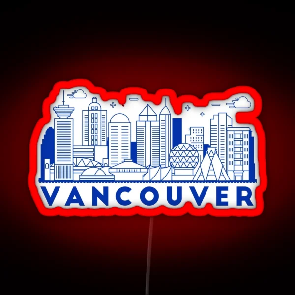 Vancouver RGB Neon Sign