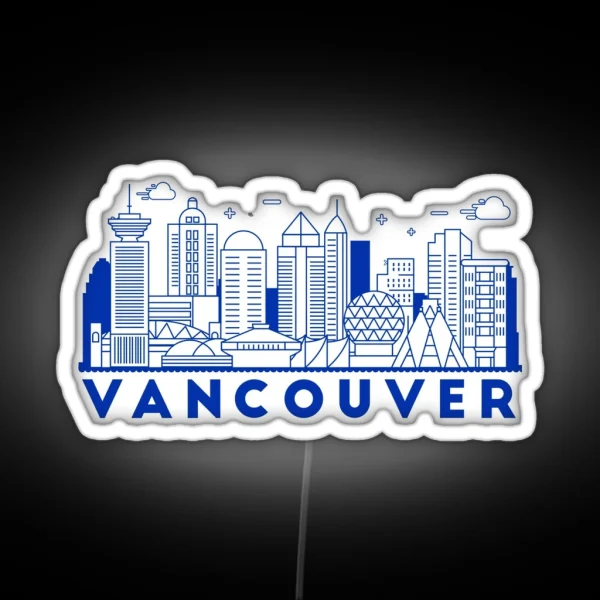 Vancouver RGB Neon Sign