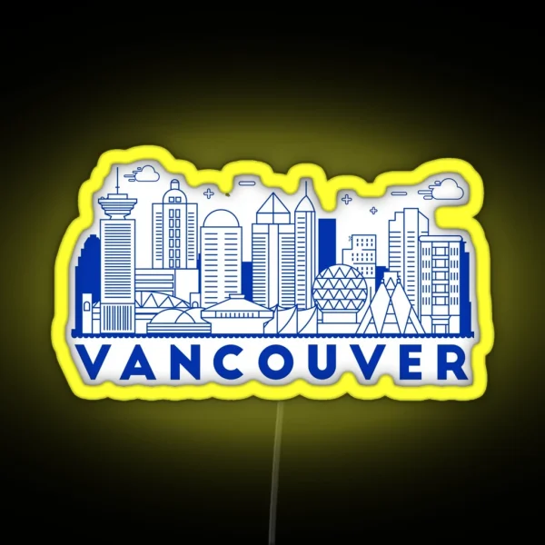 Vancouver RGB Neon Sign