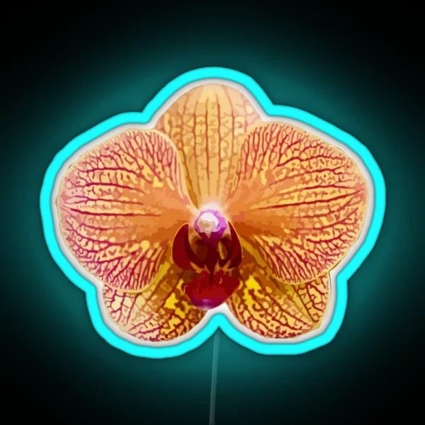 Vanda Orchid RGB Neon Sign