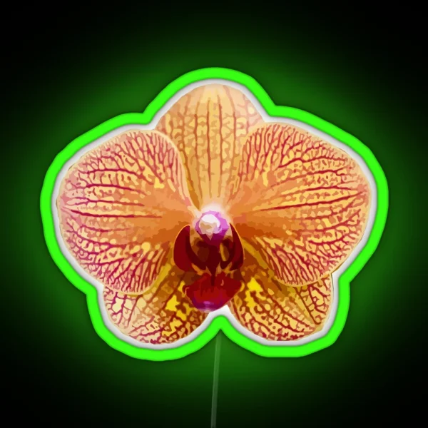 Vanda Orchid RGB Neon Sign