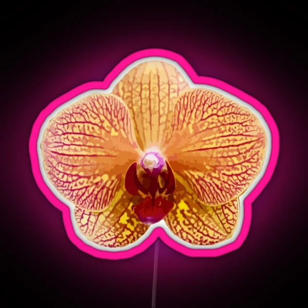 Vanda Orchid RGB Neon Sign