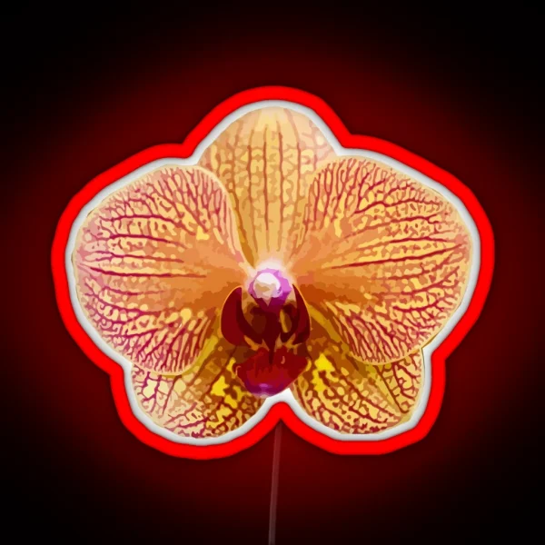 Vanda Orchid RGB Neon Sign