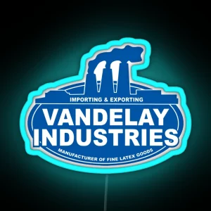 Vandelay Industries RGB Neon Sign