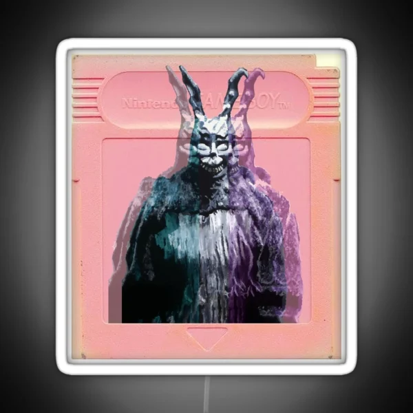 Vaporwave Donnie Darko RGB Neon Sign