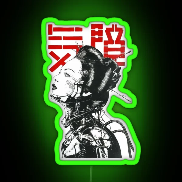 Vaporwave Japanese Cyberpunk RGB Neon Sign