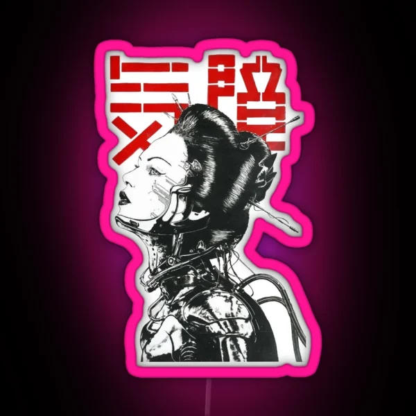 Vaporwave Japanese Cyberpunk RGB Neon Sign