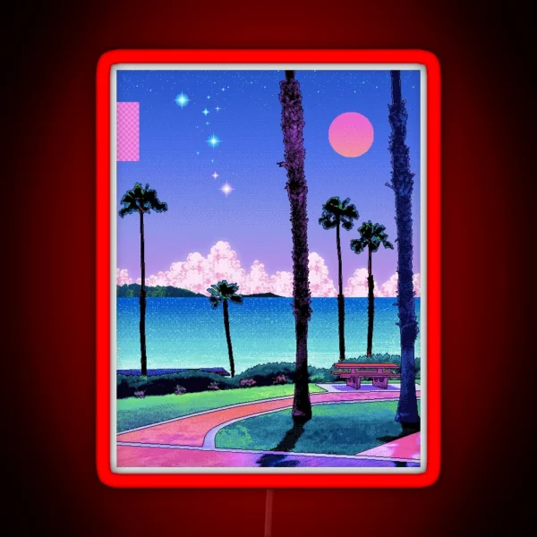 Vaporwave RGB Neon Sign