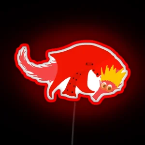 Vash Max Worm RGB Neon Sign