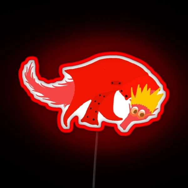Vash Max Worm RGB Neon Sign
