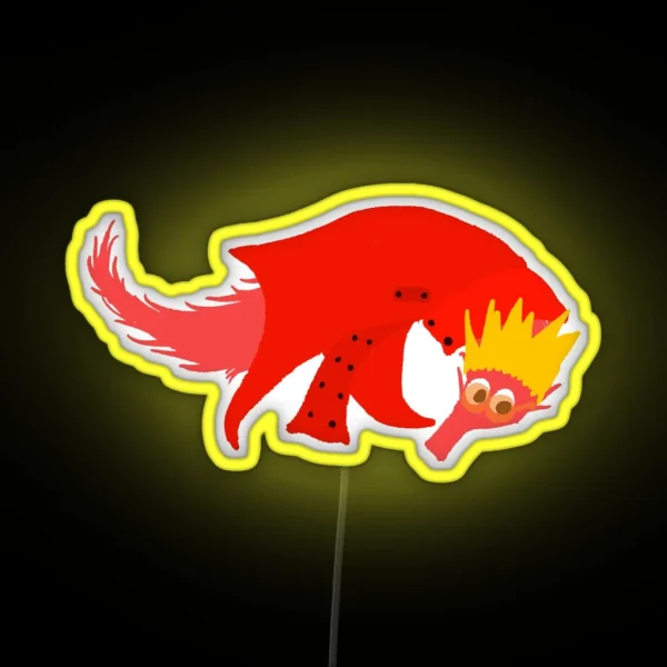 Vash Max Worm RGB Neon Sign