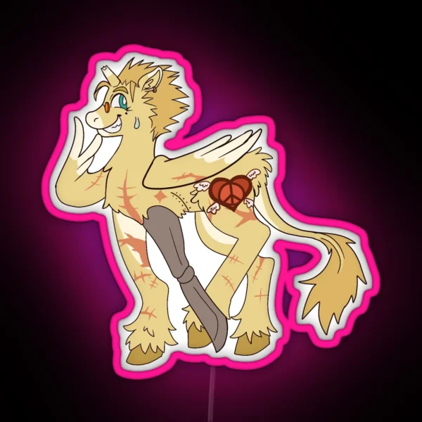 Vash My Little Pony RGB Neon Sign