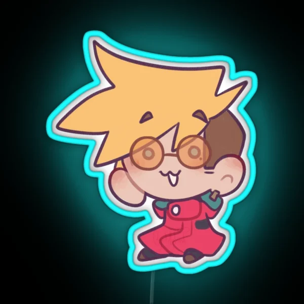 Vash Plush RGB Neon Sign