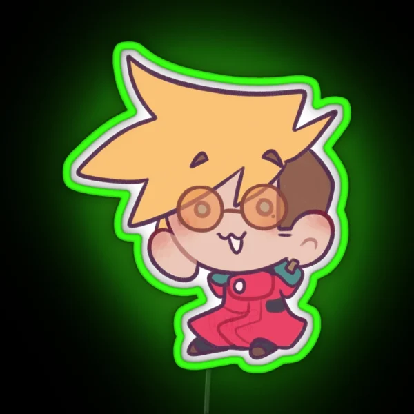 Vash Plush RGB Neon Sign